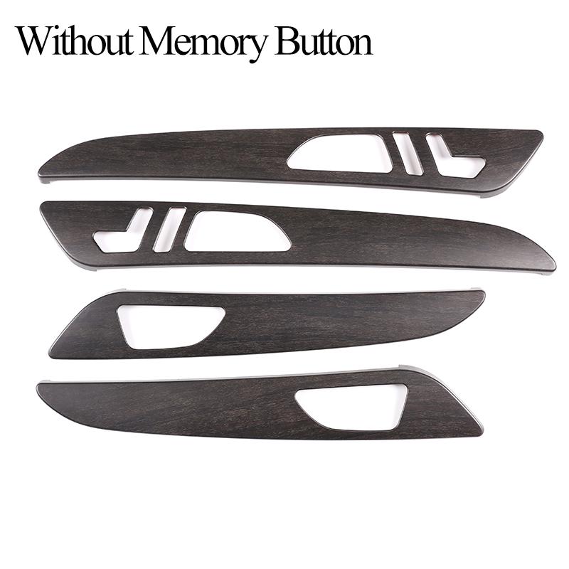 For Mercedes Benz ML GLE GL Class GLS320 400 2012-2019 Car ABS Black Interior Door Decoration Panel Cover Trim Accessories