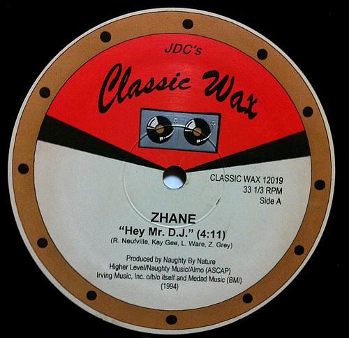 

12inch Record ZHAN / THE TEMPTATIONS - Hey Mr.D.J./Treat Her Like A Lady CLASSICWAX12019 Classic Wax US Soul/Funk Used