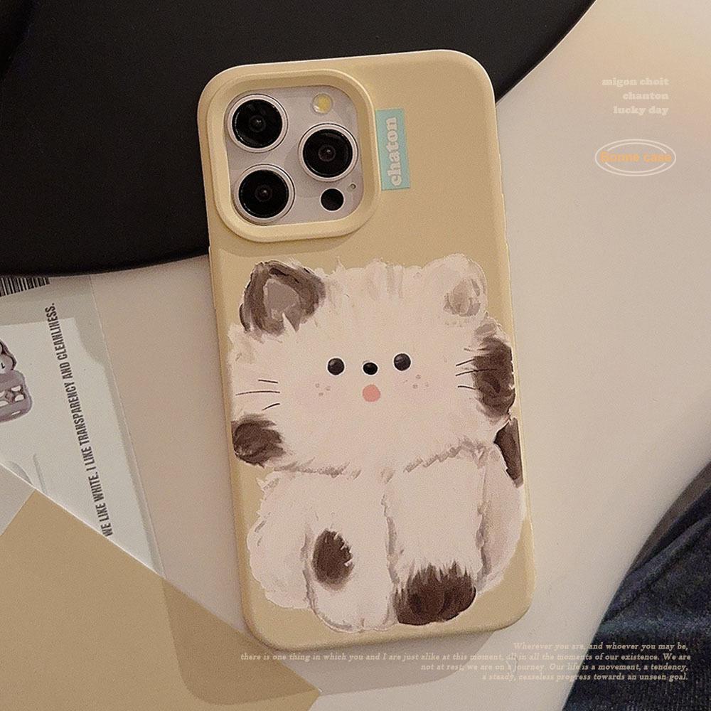 Cute Oil Painting Kitten Case for iPhone 17 iPhone 17 Pro Max