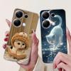 Pro pouzdro Xiaomi Redmi Note 13 Kryt Note 13 Pro Populární malovaný květinový měkký silikonový kryt na telefon Pro Redmi Note13 Pro 4G 5G Funda