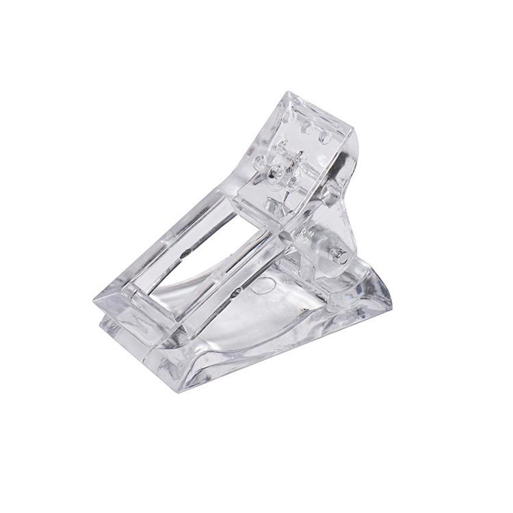 Nail Art Crystal Tweezers & Extension Gel Shaping Clips Set