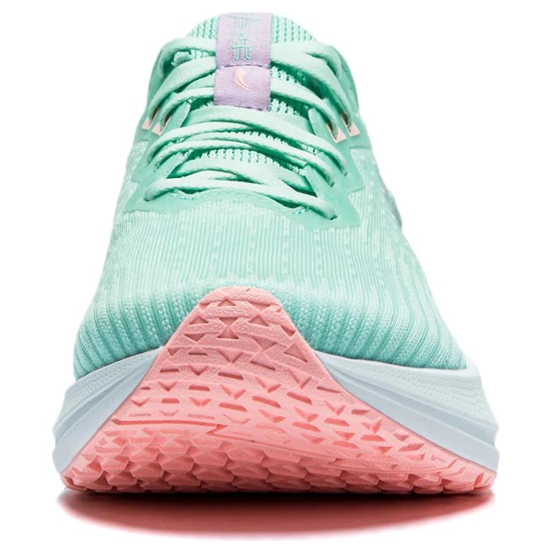New LiNing Red Hare 7 Cushioning, Slip Resistant, Lightweight Low Top Running Shoes Women's Aqua Green ARPU004-26
