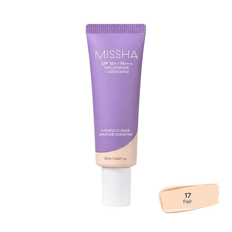 [Cardi B’s Pick] MISSHA M Perfect Cover Serum BB Cream Pro 20ml  SPF50+ PA++++ (35 Options)