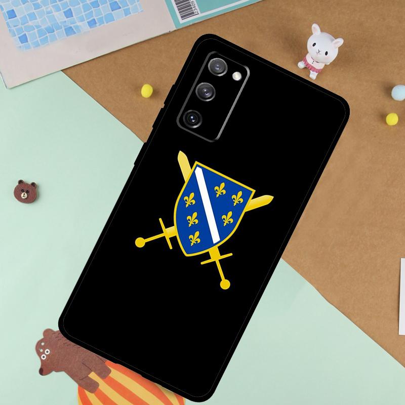 Bosnia Flag Soft Case For Samsung Galaxy S24 Ultra S9 S10 S20 S22 S23 Plus S21 FE S25 Ultra Funda Cover Galaxy S21