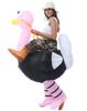 JOYBRO Adult Inflatable Ostrich Riding Ostrich Funny Ostrich Costume for Men and School One Size Fits Most Costume, Costume, Women, Role-Playing