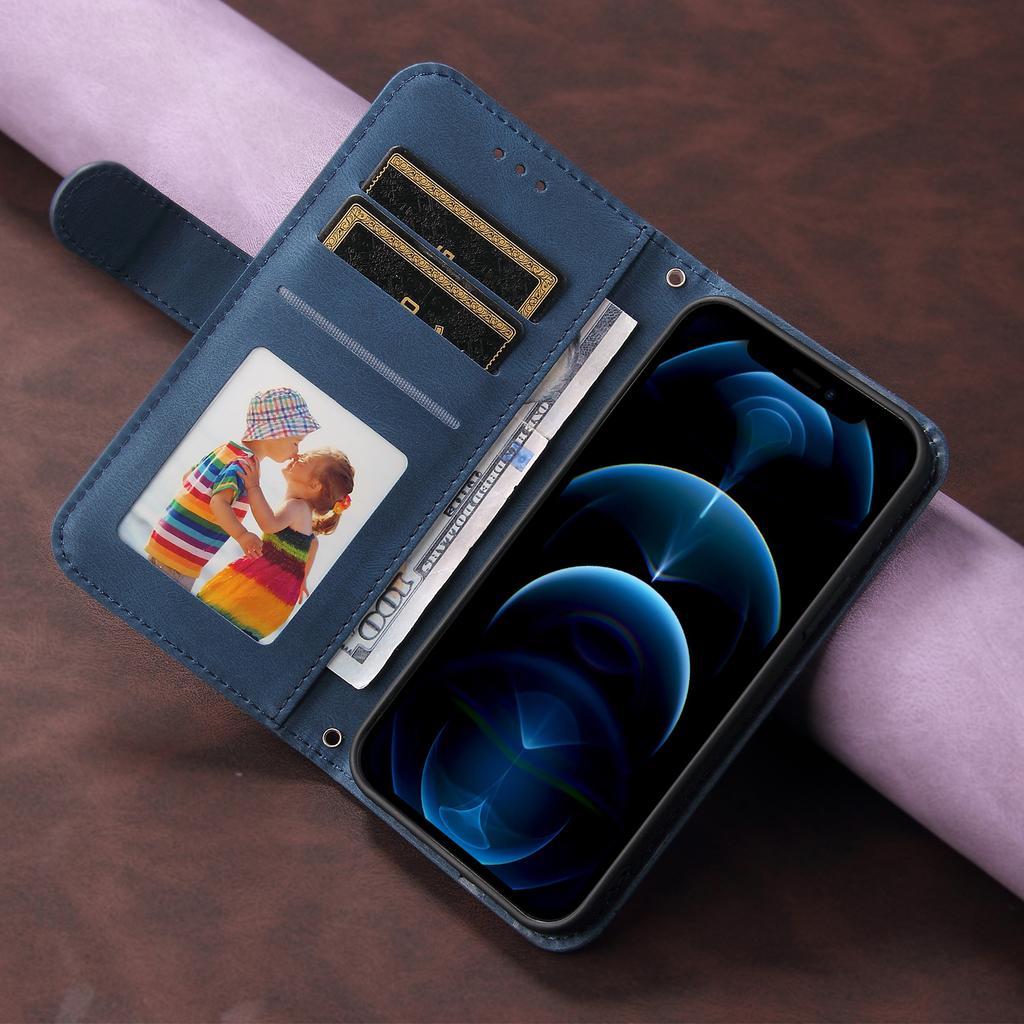 For Samsung Galaxy A07 4G/A06 4G/A06 5G Leather Wallet Cases Skin Touch Phone Cover Stand with Strap