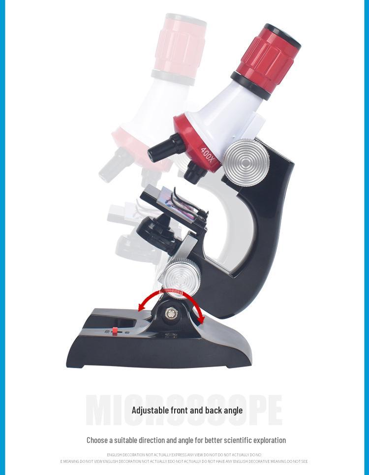 High-Definition Educational Microscope Toy for Primary School Students