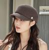 Japanese British Style Spring Summer Beret Hat For Women Luxury Brand Designer Straw Hat Breathable Sun Hat Visors Travel Caps