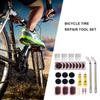 Portable Bicycle Inner Tube Puncture Repair Kit Rubber Patches for MTB Road Bike Cycling Emergency Accessories