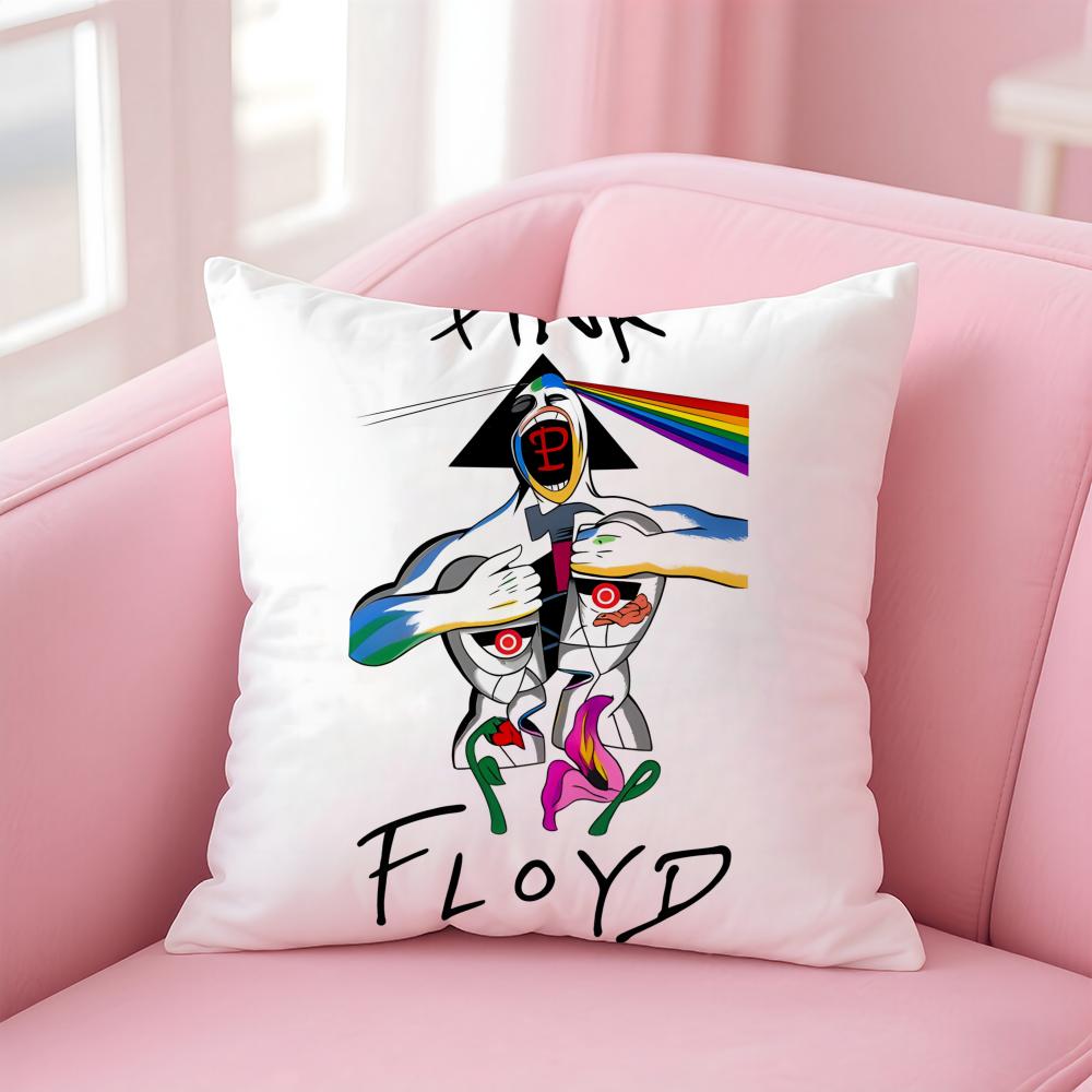 P-Pink F-Floyd Kissenbezug Bequemer Wende-Kissenbezug Ideal für Auto Sofa Schlafzimmer & Mehr