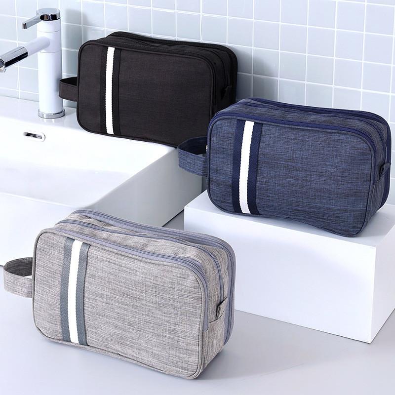 Toiletry Makeup Bag Storage Bag Large Capacity Dry And Wet Portable Separation