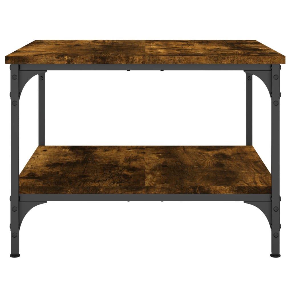  Coffee Table, Smoked Oak, 55x55x40 Cm