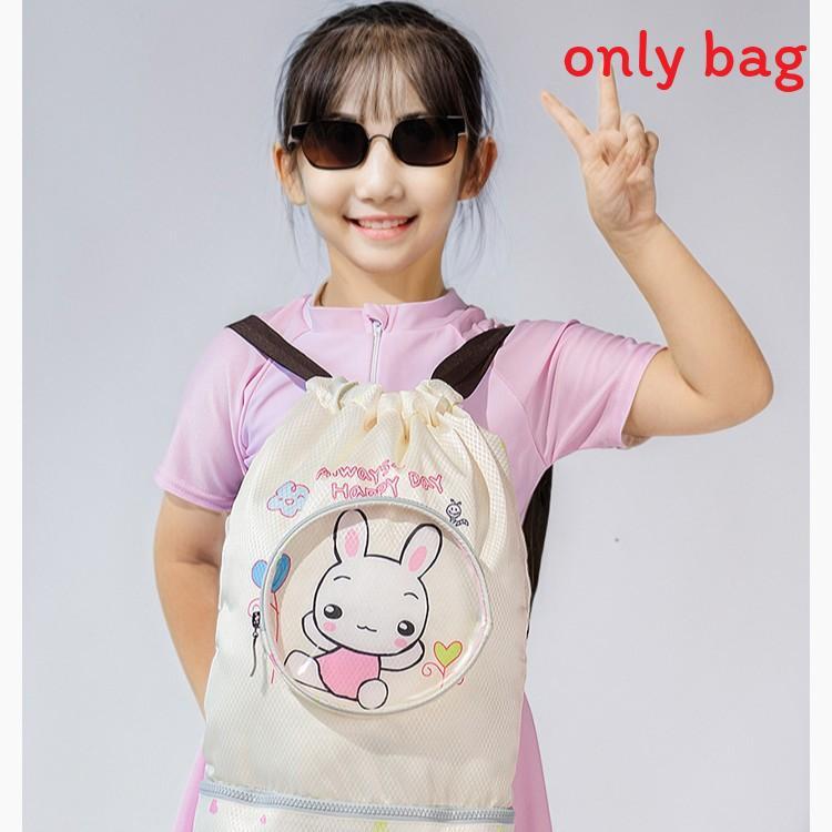 Padded Kids Swimming Backpack With Multifunctional Dry Wet Compartment For Beach And Travel