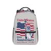 USA 250th Anniversary 1776-2026 American Flag Backpack Student Boys Girls BookBag Children School Bag Shoulder Bag for Men Women