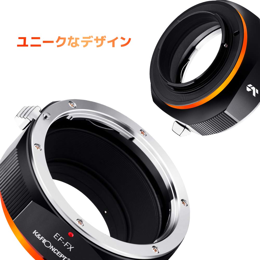 Concept PRO II Mount Adapter for Canon EOS EF Mount Lenses To Fujifilm FX X Mount Matte and Infinity Direct from the K&F EF-FX Cameras. Finish,