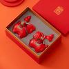 2026 Year of the Horse Cultural Gift Set: Ceramic Tea Cup, Ornament, Piggy Bank Souvenir