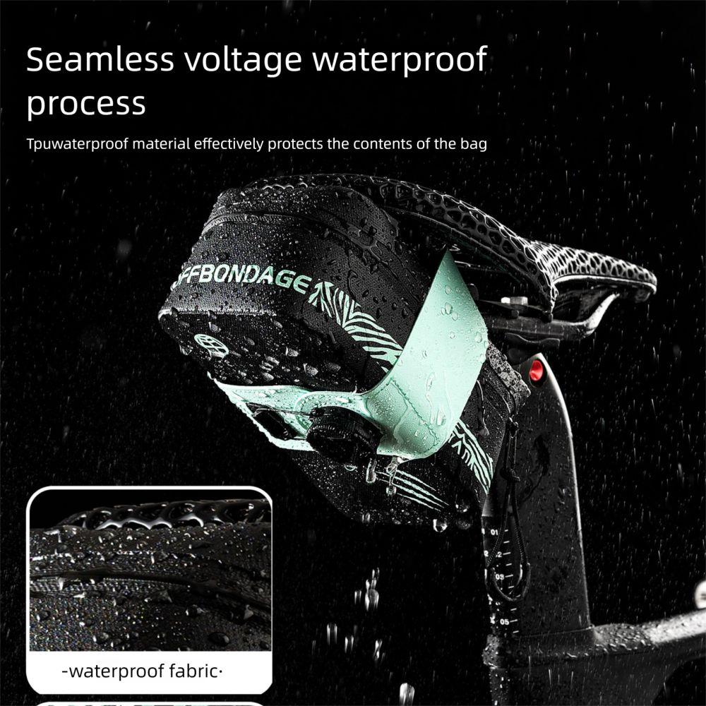 PU Leather Bicycle Saddle Bag Knob Type Cycling Bags New MTB Cycling Tail Bag Bike Accessories