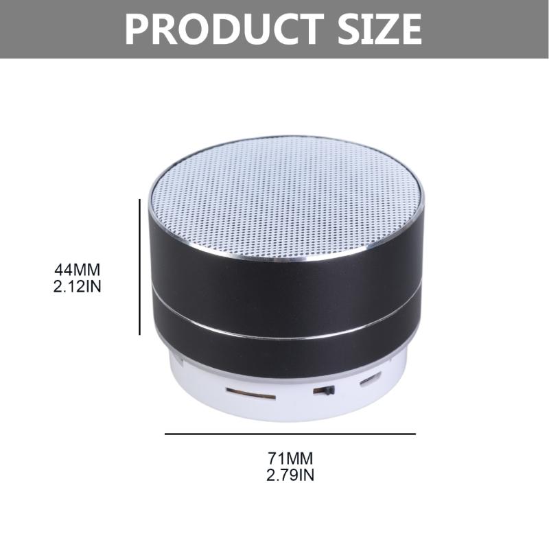 LVYUE-A10 Compact Bluetooth-compatible Speaker Loud Outdoor Sync Pairing Speakers with 400mAh 3.7V Battery Speaker