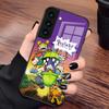 Movie R-Rugrats Cartoon R-ReptarS Phone Case For Samsung S25 S24 FE S23 S22 S21 Plus S20 Ultra Note20Ultra Black Glass Cover