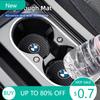 New Car Carbon Leathe Coasters Pads  Centre Console Cup Non-Slip Mats For BMW E46 E90 E60 F10 E39 F30 E36 F20 E87 E90 E70 E