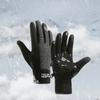 Outdoor Sports Autumn and Winter Men and Women's Velvet Touch Screen Warm Water-splashing Cycling Windproof Gloves