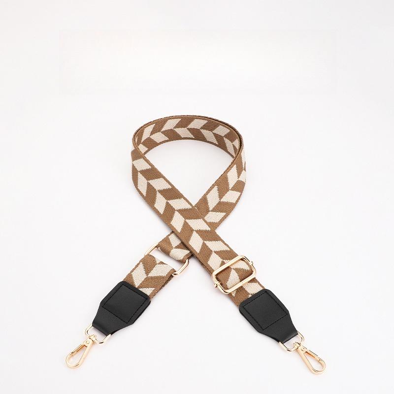 New Style Versatile Leaf Widened Bag Shoulder Strap Adjustable Shoulder Crossbody Strap Anti-gravity Long and Wide Strap