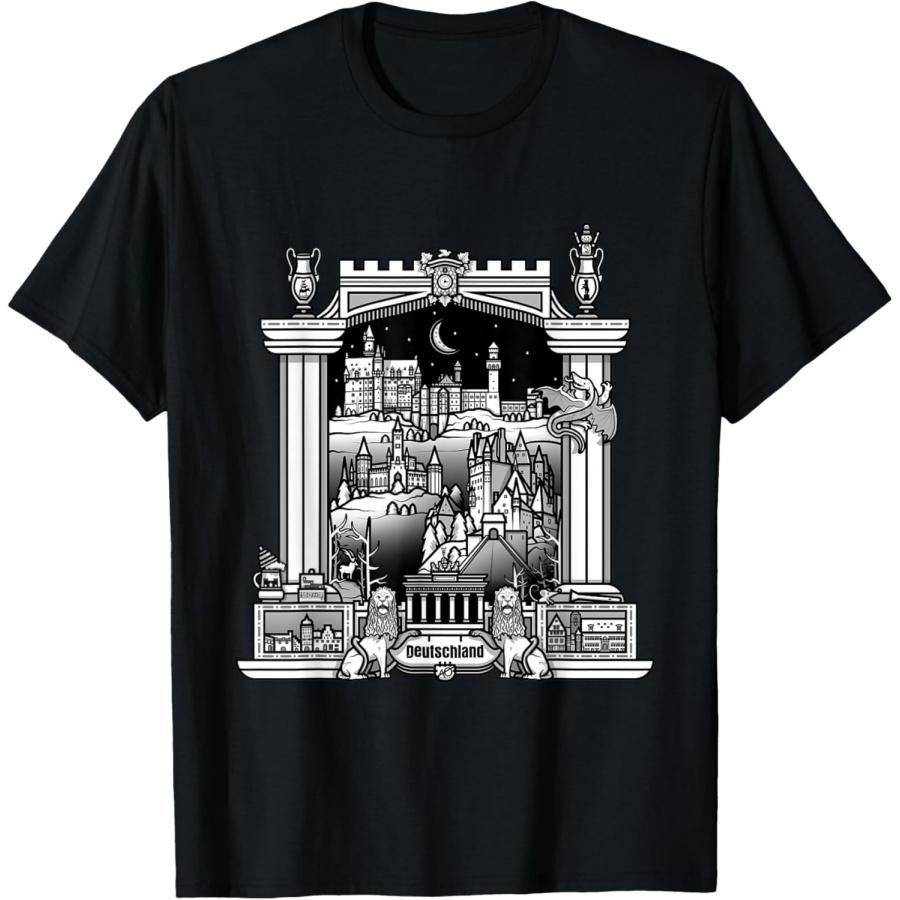 Футболка «Открой для себя Германию»(1) XXXXXL чёрный