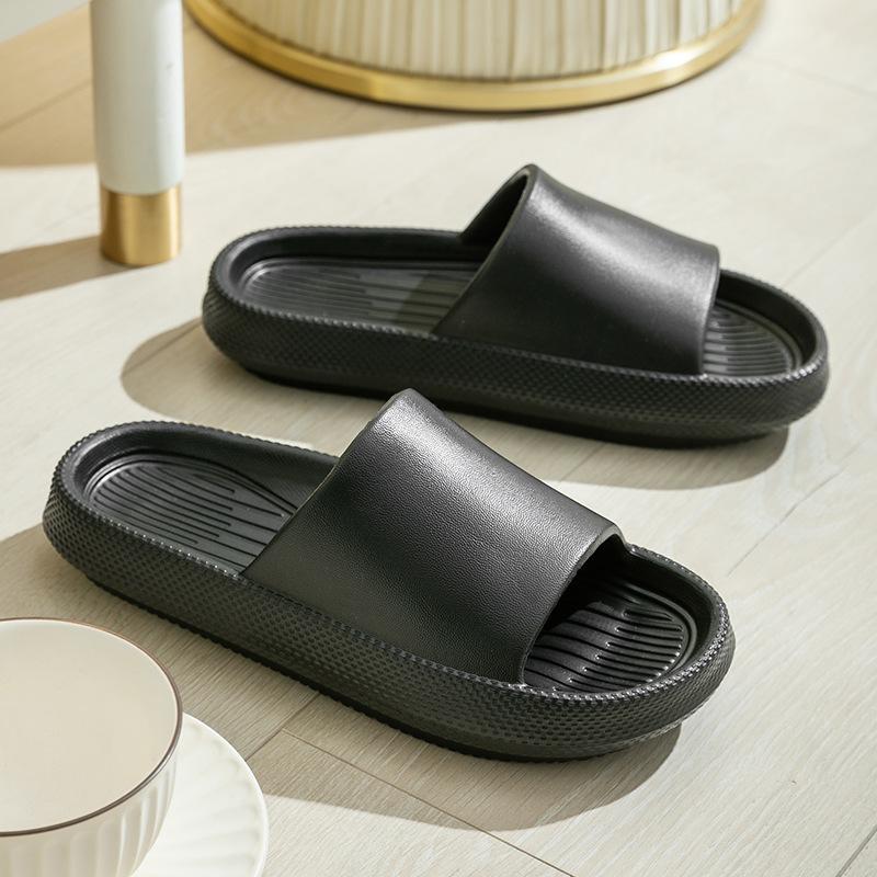Slippers Summer Home Bathroom Bath Non-slip Deodorant Cool Slippers Women Eva Platform Silent Shoes