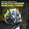 60/90cm Motorcycle Elastic Helmet Luggage Rope Shelf Binding Belt Retractable Elastic Binding Rope Fixing Rubber Band Accessory