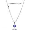 Turkey Evil Eye Pendant Necklaces for Women Girls Friends Blue Turkish Demon Eyes Chokers Gold Color Chain Necklace Jewelry