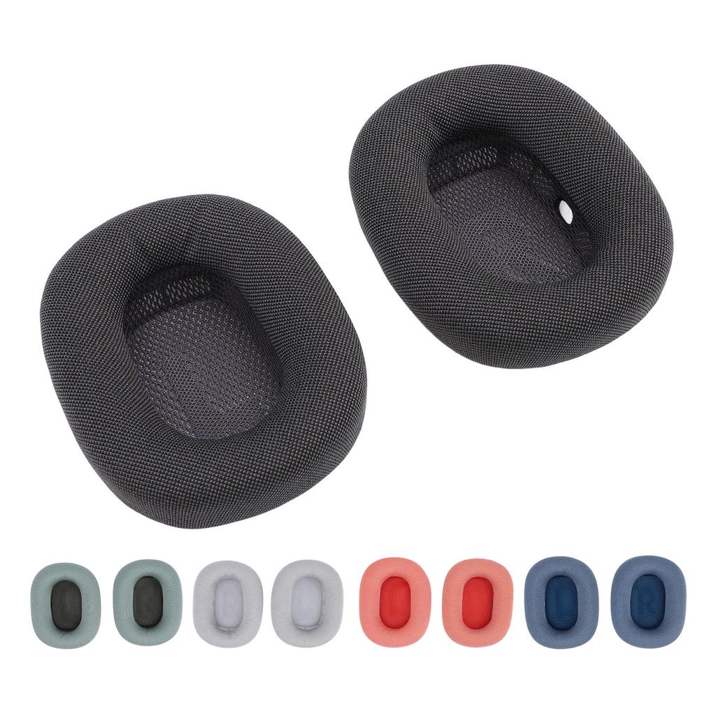 2pcs Replacement Ear Pads Cushions Headphones Earpads Ear Cups Mesh High Density Memory Foam