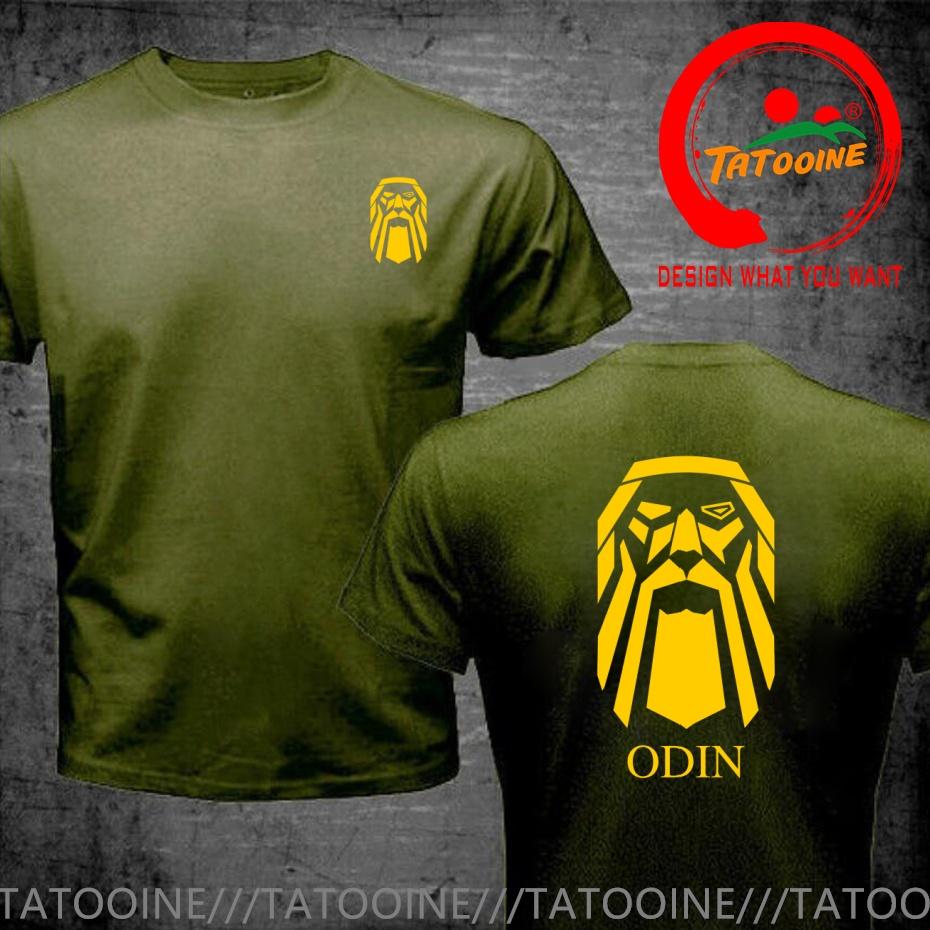 Funny Design Odin Norse God Shirt Unisex Fashion Trendy Casual Clothing Stylish Tops Tee Shirt Leisure Tshirt Unisexs Tshirt