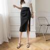 Fashion Spring And Summer Fashion Bandage One Step Hip Skirt Women Clothes Blue Black Skirts Formal