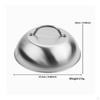 Barbecue Lid with Handle Stainless Steel Melting Dome Domed Griddle Basting Cover for