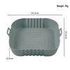 Silicone Baking Pan - High Heat Resistant, Easy to Clean, Round Mold for Air Fryers
