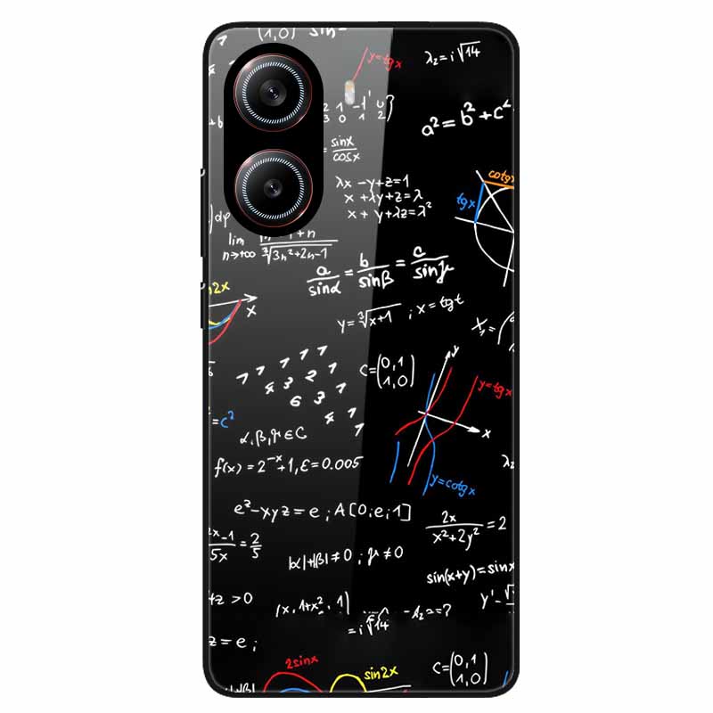 For Poco X7 Pro 5G Case Flower Hard Back Cover Tempered Glass Cases for Xiaomi Poco X 7 Pro X7Pro Hard Shells PocoX7Pro 2025 New