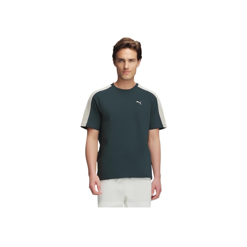 Puma Prime Retro T7 Sports Casual Fashion Crew Neck Short Sleeve T-Shirt Men Tops 634786-75