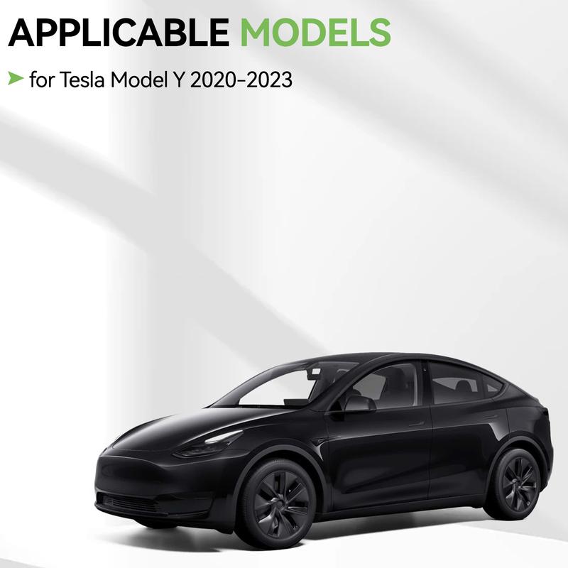 Car Rear Bumper Tow Hitch Cap Cover 1494009-00-B Tow Eye Hook Cover Plate Replacement For Tesla Model Y - 1494009-00-A