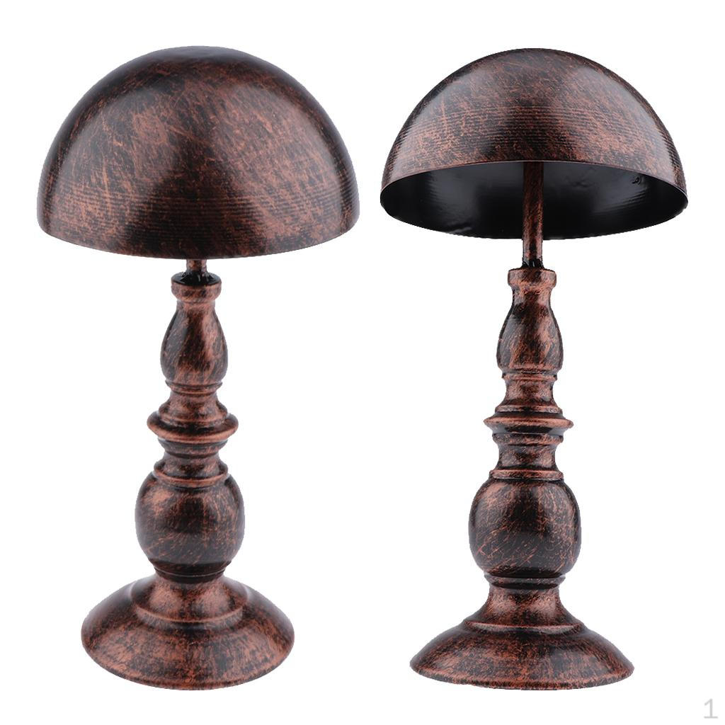 

2 шт. Винтажная металлическая подставка-держатель для париков