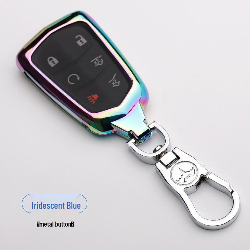 Cadillac ATLS/XTS/XT4/XT5/CT6/SRX Metal Car Key Case Keychain