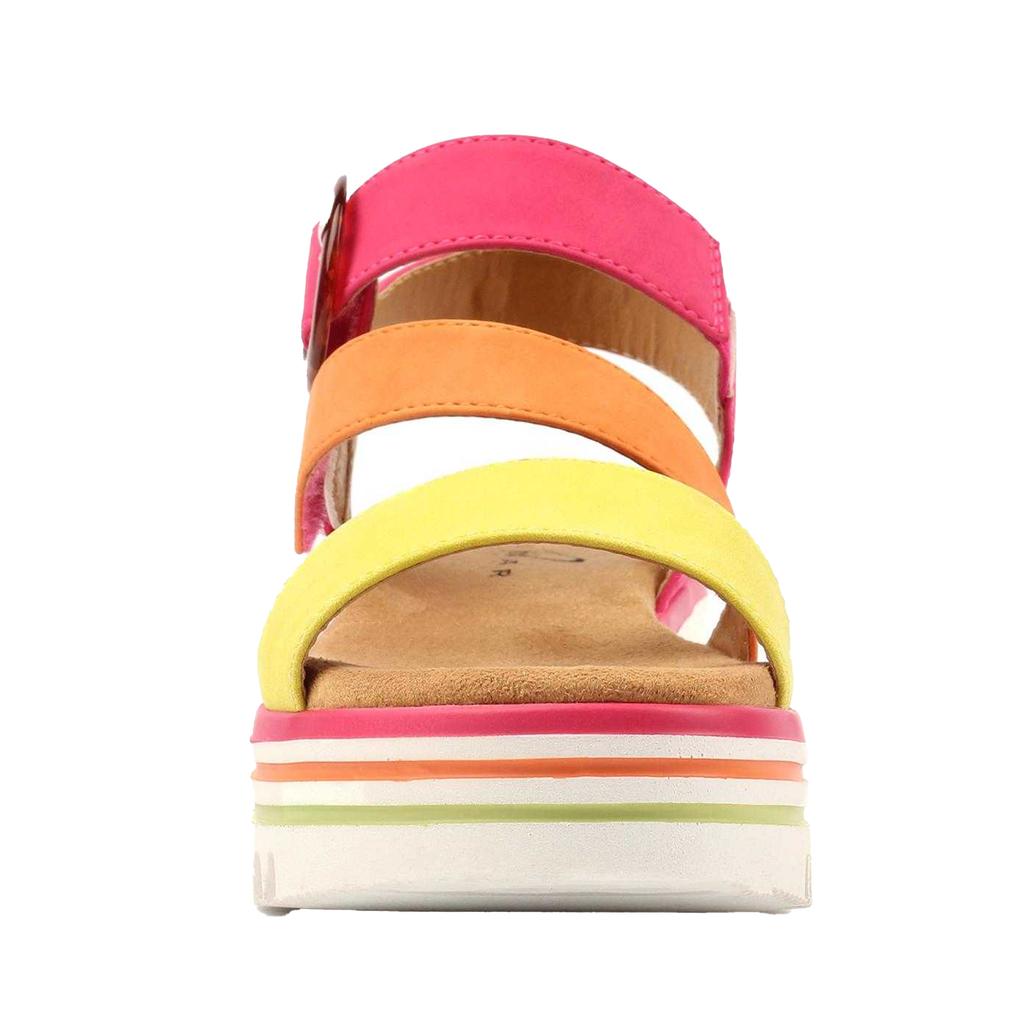 Lunar Womens/Ladies Issy Colour Block Sandals