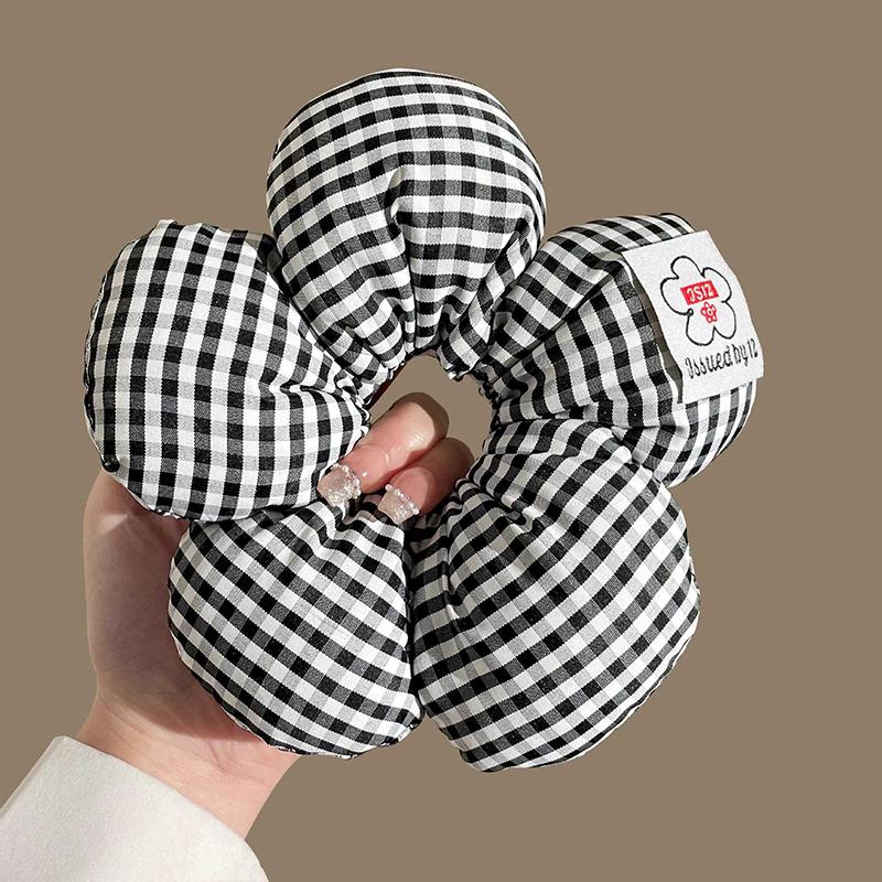 Cartoon Lower Body Of Animal Large Flower Scrunchie For Women Girls Sweet Hair Band Headband Hair Tie Cute Hair Accessories