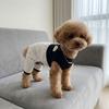 Dog Home Clothes Breathable Dog Jumpsuit Polka Dot Thin Comfortable Four Legged Pet Clothing Cute Dog Overalls Daily Walk