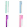 Sandblasted Colored Crystal Glass Nail File Buffer Manicure Tools  Women