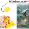 50Pcs Colored Carp Fishing Flavour Grass Carp Bait Corn Soft Pellet Lure Creamy Corn Fragrance Bait Fishing