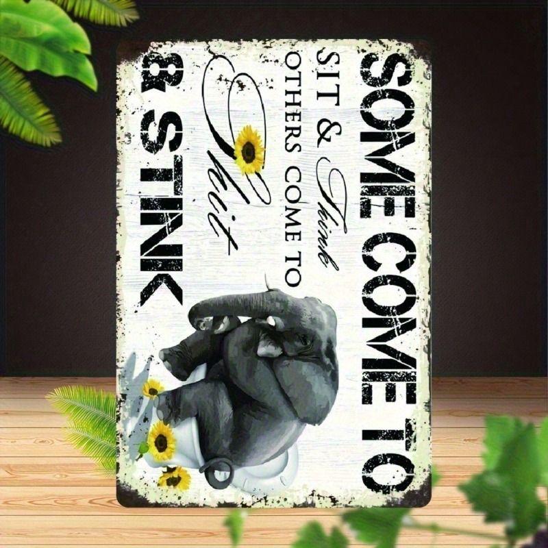 

Vintage Metal Tin Sign Wall Art Decor Retro Poster Plaque