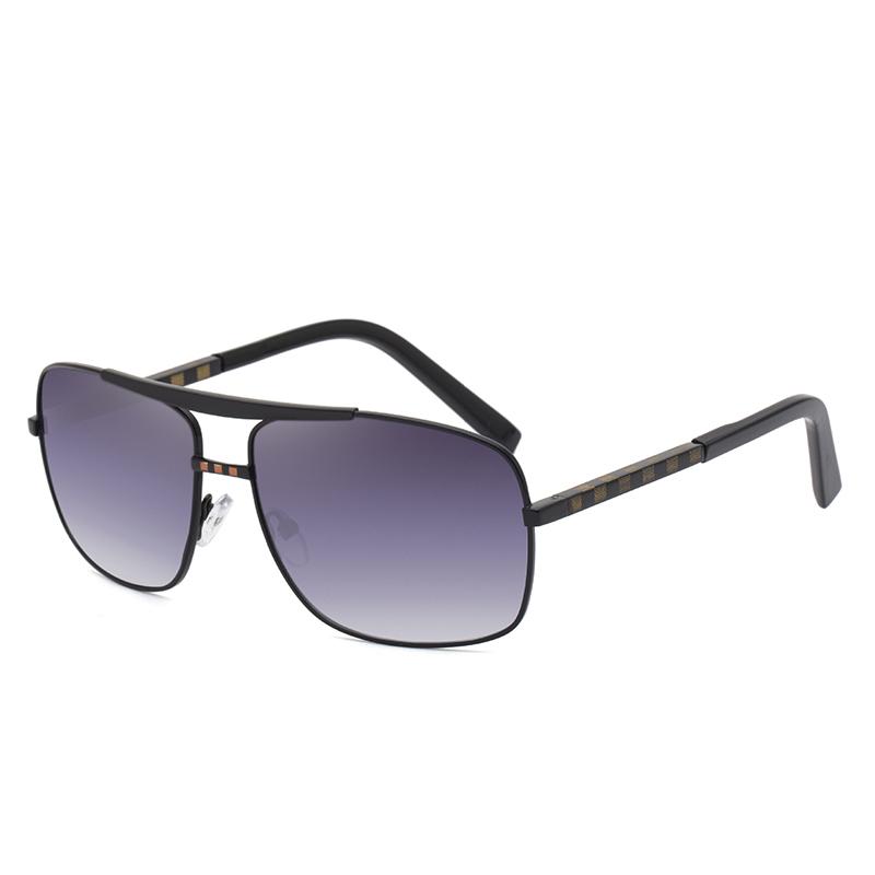 Luxury Fashion Brand Designer Sunglasses Men  New Vintage Elegant Square Cool Shades Glasses Outdoor Party Travel Sunglasses