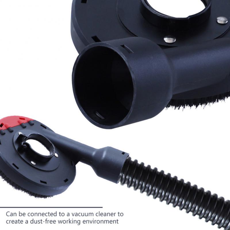 Premium Universal Surface Cutting Dust Shroud For Angle Grinder Built-in Tight Bristles Dust Collector Attachment Cover Tools