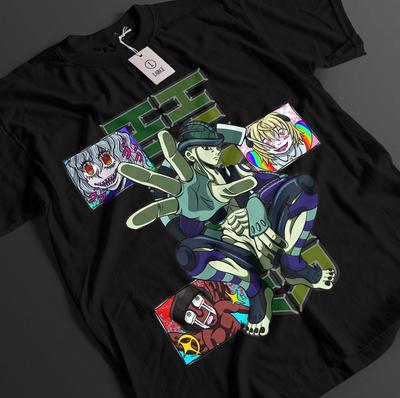Maglietta Hunter x Hunter Maglietta Meruem Top Gon Pitou Netero HxH Anime Unisex