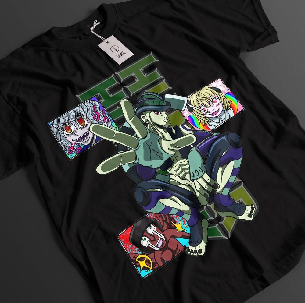 

Hunter x Hunter Shirt Meruem T-Shirt Gon Top Pitou Netero HxH Anime Unisex Tee XL